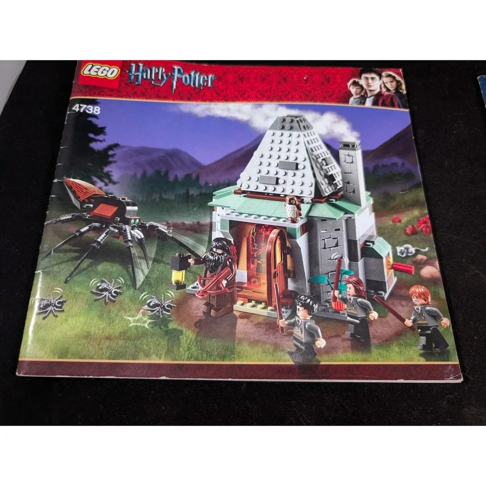 Lego Harry Potter Instruction Manual Lot 4738 4737 75950 Hagrid‎ Hut Quidditch